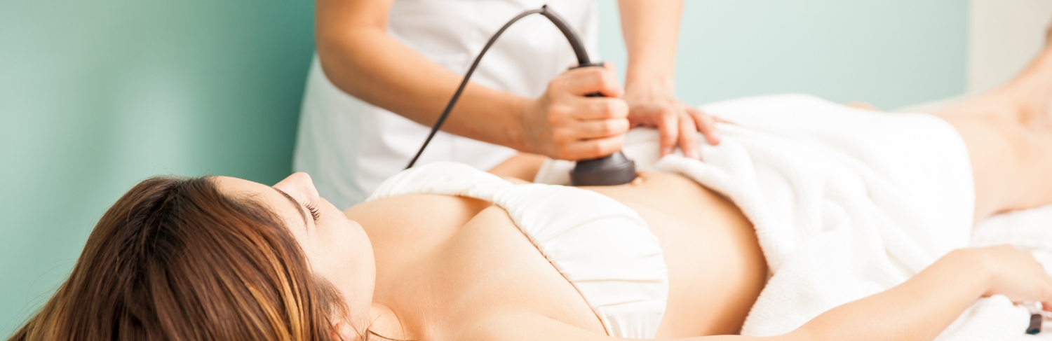 Procedimento de Lipo Ultrassônica, exemplo.